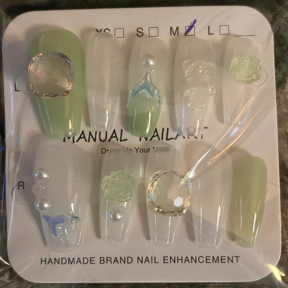 Under The Sea Press On Nails